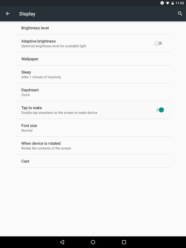 Fotografía - [Android M Característica Spotlight] Toque para Wake es ahora una configuración que puede ajustar